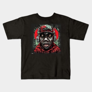 Hip hop head Horror art style Kids T-Shirt